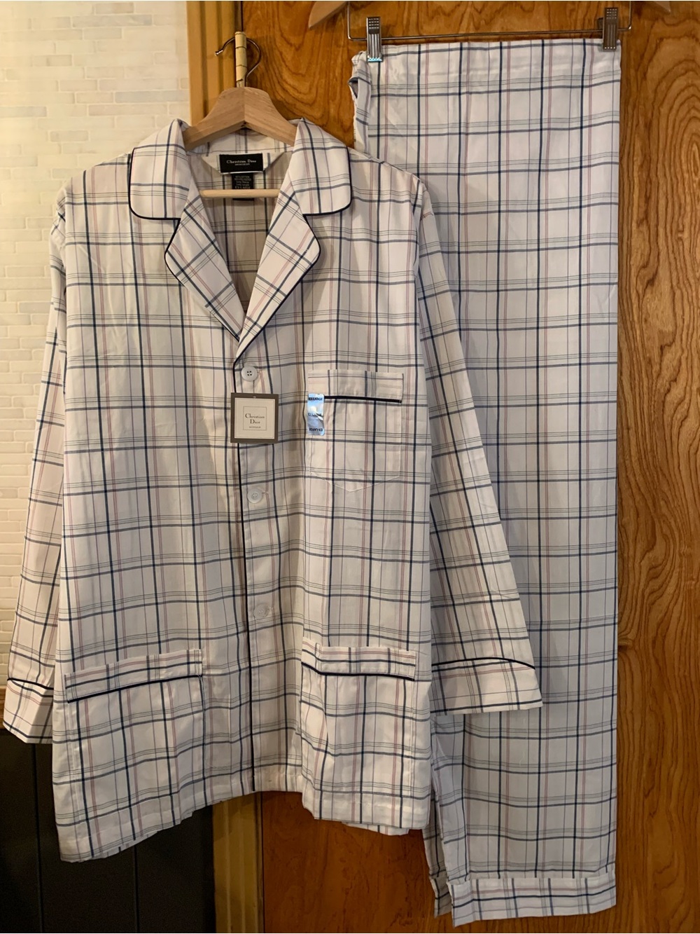 NWT Christian Dior Men’s Pajama Set